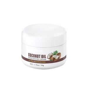 Vente en gros de lotion corporelle infusée à l'huile de noix de coco 50g, soin de la peau, crème hydratante pour éclaircir la peau - Product Image 1
