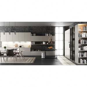 ออกแบบตู้ครัวไม้จริง ดีไซน์หรูหราทันสมัย ผิวด้านเคลือบแลคเกอร์  บริการปรับแต่งครบวงจร - Product Image 3