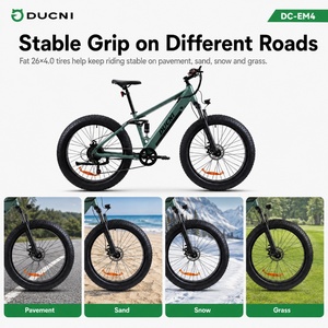 48V 500W Fatbike E-Bike für Stadt, Berge, Schnee und Strand DC-EM4 DC-EM4 - Product Image 5