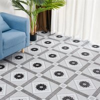 Revêtement de sol en vinyle en rouleau, imperméable, en PVC, type tapis plastique, pour intérieur