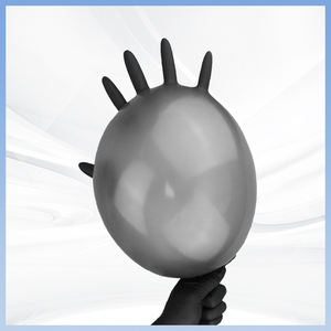 Guantes desechables negros de PVC Guantes de mano estériles sin polvo Guantes de trabajo de plástico de PVC Producto - Product Image 6