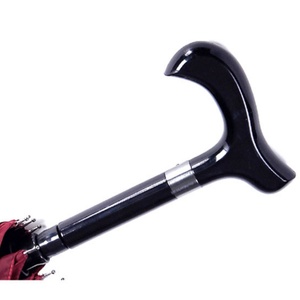 Canne de marche automatique personnalisée avec publicité, 23 pouces x 8k, bâton de marche, parapluie - Product Image 5