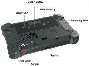 7 inch Rugged IP67 máy tính bảng với Linux hoặc Android hệ thống và phong phú thông tin liên lạc không dây cho Hạm Đội theo dõi và quản lý - Product Image 3