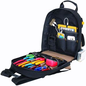 Bolsa de Herramientas Original de Fábrica BSCI, Marca CLCtool, con Soporte para Casco, Mochila Resistente con Carga USB E-Charge - Product Image 2