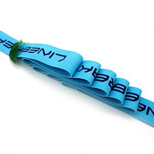 Eco-friendly Factory Custom Nylon Jacquard Elastic <b>Webbing</b> with Custom Logo for Athletic Undergarment Headlamp Strap Underwear - Product Image 4