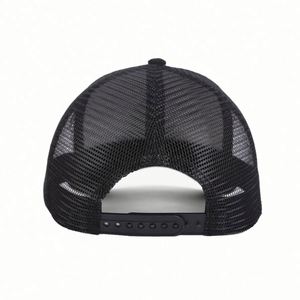 Wholesale Suede 5 Panel Blank <b>Plain</b> Trucker Mesh <b>Caps</b> Sublimation Custom Trucker Hats With Custom logo - Product Image 4