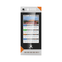 Pantalla LCD OEM resistente a altas temperaturas para exteriores, resistente al agua, de alta definición, pantalla de señalización Digital para parada de autobús