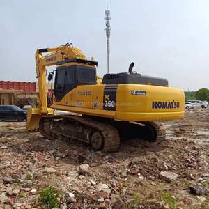 Excavatrice sur chenilles hydraulique Komatsu PC350 d'occasion de 35 tonnes avec moteur puissant, prix compétitif, Komatsu 350 Digger du Japon - Product Image 4