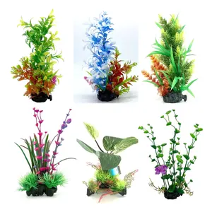Aquarium Planten Decoratie Aquarium Ornamenten Planten Aquarium Kleurrijke Planten Plastic