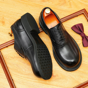 Zapatos casuales retro personalizados para hombre, zapatos formales de punta, zapatos casuales de otoño, venta directa de fábrica - Product Image 5