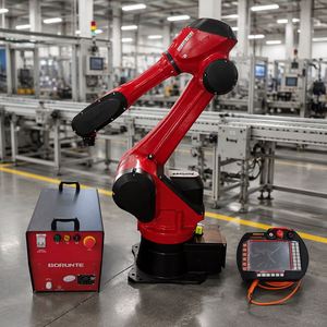 Machine de soudage laser MIG industrielle (portée 2 m, charge utile 10 kg) avec pédale de commande et armoire de contrôle - Product Image 3
