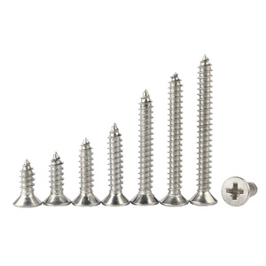 Tornillos autorroscantes Phillips de acero inoxidable 304 Huashun Hardware, con cabeza avellanada, M1 M2 M3 M4 M5 M6 M8 para madera - Product Image 3