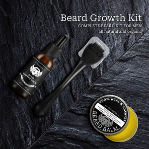Usine Personnaliser Cadeaux Boîte Ingrédient Doux Hommes <span class=keywords><strong>Barbe</strong></span> Huile Baume <span class=keywords><strong>Barbe</strong></span> Soins Kit Ensemble Produit <span class=keywords><strong>Pour</strong></span> Hommes - Product Image 3