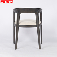 Chaise de salle à manger en bois massif Fauteuil de maison Nordic Simple Back Study Fauteuil en bois Chaise de salle à manger pour restaurants