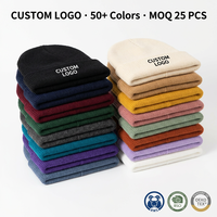 Berretto Invernale Personalizzato di Alta Qualità con Logo Ricamato, Multicolore, in Acrilico Elastico, Caldo, per Esterni, Lavorato a Maglia Jacquard