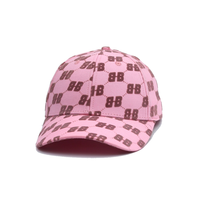 Casquette de baseball unisexe ajustable en coton 100% premium avec broderie de lettres, pour toutes les saisons, style sport européen et américain