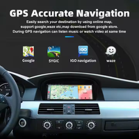 Lecteur multimédia de voiture Android 8.8 "pour BMW E60 E61 E62 E63 E90 HD IPS écran tactile Radio GPS stéréo WIFI 4G SIM 8core