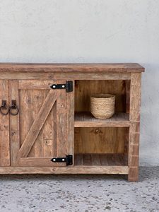 Modern Living Dining Room Wood Rattan Buffet Storage <b>Sideboard</b> Two Door Cabinet Rattan <b>Sideboard</b> at Wholesale Price - Product Image 6