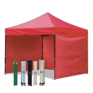 Carpa de Sombra con Marco Blanco Reforzado de 3x3 para Eventos Profesionales, Carpa de Jardín para Exteriores con Impresión - Product Image 6