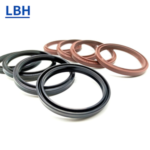 Lbh loại xi lanh thủy lực con dấu NBR Đen FKM Nâu bơm thủy lực con dấu xi lanh bụi gạt nước lbh con dấu - Product Image 2