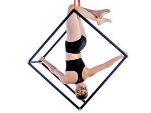 Cubo Professionale per Yoga Aereo Resistente e Durevole per Ginnastica, Acrobatica e Allenamento Circense - Telaio in Acciaio Inossidabile - Product Image 5