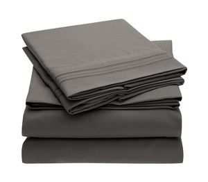 200TC ensemble de draps en <span class=keywords><strong>coton</strong></span> couleur unie <span class=keywords><strong>drap</strong></span>-<span class=keywords><strong>housse</strong></span> 100% <span class=keywords><strong>coton</strong></span> peigné ensemble de literie <span class=keywords><strong>drap</strong></span> de lit draps de lit - Product Image 2