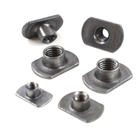 Écrous en T à projection en acier inoxydable A2 et acier au carbone, à base plate, pour assemblage par soudure en T