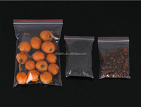 Sacs à fermeture éclair imprimés avec logo personnalisé pour l'emballage de vêtements, sacs à fermeture éclair en plastique transparent refermables, fourniture directe d'usine avec service de faible MOQ