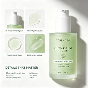 Sérum Cica Marque Blanche 30ml Hydratant Apaisant Essence Visage Logo Personnalisé Fabricant de Soins de la Peau - Product Image 3