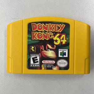 Tarjeta de Juego para DONKEY <span class=keywords><strong>KONG</strong></span> <span class=keywords><strong>64</strong></span>, Cartucho de Videojuego, Versión Estadounidense, Tarjetas de Videojuegos - Product Image 2