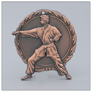 เหรียญรางวัลสำหรับเล่นกีฬาทำจากโลหะสั่งทำลายเทควันโด - Product Image 4