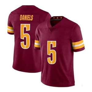 Camisetas de Fútbol Americano con Bordado en Relieve de los Comandos Yong 99, <span class=keywords><strong>Taylor</strong></span> 21 y Daniels 5 de la NFL - Product Image 5