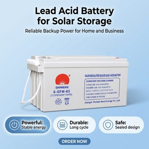 Batería <span class=keywords><strong>de</strong></span> Plomo-Ácido VRLA AGM <span class=keywords><strong>de</strong></span> Larga Duración OEM al por Mayor, 12V 65Ah, Batería Recargable Libre <span class=keywords><strong>de</strong></span> Mantenimiento <span class=keywords><strong>para</strong></span> Sistemas <span class=keywords><strong>de</strong></span> Almacenamiento <span class=keywords><strong>de</strong></span> Energía UPS - Product Image 3