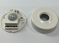 超薄 IP20 300W LED 人体运动感应开关，适用于办公室天花板安装