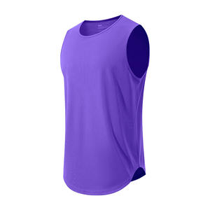 Commercio all'ingrosso Bodybuilding Muscle allenamento Fitness Gym camicie atletiche Stringer solido Racerback Gym Wear canotta da <span class=keywords><strong>uomo</strong></span> - Product Image 5