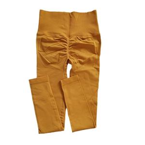 Pantalon de yoga pour femmes Scrunch Butt Naked-Feel Fabric Sport Gym Leggings Femme Pantalon d'entraînement de fitness taille haute Collants élastiques Push up - Product Image 5