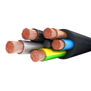 Cable de alimentación flexible de baja tensión 600V 0.6/1KV tipo RV-K CU/XLPE/PVC retardante de llama <span class=keywords><strong>rvk</strong></span> 25mm2 - Product Image 1