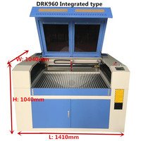 Machine de gravure Laser CO2 Mini coupeur Laser bois CNC pour cuir et bois petite découpe et gravure Laser