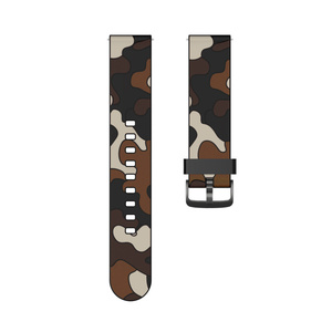 Cinturino in Silicone morbido per Amazfit GTR 47mm 42mm Replace cinturino mimetico per Amazfit GTS Samsung <span class=keywords><strong>Watch</strong></span> 3 <span class=keywords><strong>Huawei</strong></span> <span class=keywords><strong>GT3</strong></span> Band - Product Image 5
