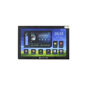 Amplificateur mural intelligent 2 zones pour musique d'ambiance, contrôle audio 8*25W avec Android pour système multi-WiFi, idéal pour la maison connectée - Product Image 1