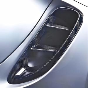 718 BOXSTER 982 (2016-2025) فتحات هواء جانبية جديدة من ألياف الكربون؛ سهلة التركيب؛ ضمان لمدة عامين؛ من المصنع مباشرة - Product Image 2