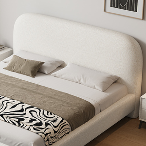 Struttura <span class=keywords><strong>Letto</strong></span> <span class=keywords><strong>Matrimoniale</strong></span> Moderno Nordico <span class=keywords><strong>in</strong></span> Tessuto di <span class=keywords><strong>Velluto</strong></span> Queen/King Size, <span class=keywords><strong>Letto</strong></span> Imbottito <span class=keywords><strong>in</strong></span> Legno con Garanzia di 3 Anni per la Camera da <span class=keywords><strong>Letto</strong></span> - Product Image 5