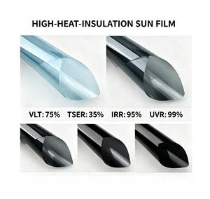 Película de Tinte para Ventanas de Automóviles Personalizada por el Fabricante, Visión Ultra Clara, 99% IRR, 99.9% UVR, Película de Tinte Cerámica que <span class=keywords><strong>Nunca</strong></span> se Desvanece para Ventanas de Automóviles - Product Image 5