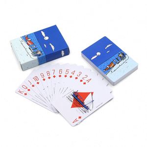 Caja de Cartas de Papel con Logotipo Personalizado, Baraja de Cartas de Póquer de Plástico PVC Impermeable - Product Image 2
