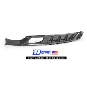 Difusor Trasero de Fibra de Carbono Seca CMST para Porsche Panamera 971 971.1 971.2, 2017-2023 - Product Image 1