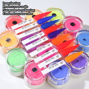Polvo Acrílico Profesional <span class=keywords><strong>para</strong></span> Uñas KUDAN EMA, Bajo Olor, Secado con Luz UV LED, Efecto Brillante, Mate y Neón, Tonos Personalizados <span class=keywords><strong>para</strong></span> Salón de Uñas - Product Image 1