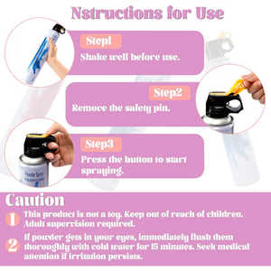 Giới tính tiết lộ Bình xịt bột màu xanh và hồng bình xịt bột màu bột ngô - Product Image 4
