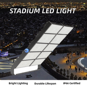 Ultra Lumen 2500W 110 voltios cuadrado al aire libre fútbol Reflector grúa iluminación alto mástil Led luces de inundación para sitios de construcción - Product Image 2