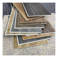 Ineinandergreifende SPC-Hartbodenbeläge, feuchtigkeitsbeständig, rutschfest, Holzstruktur, Vinylplanken für den Innenbereich, Heim- und Gewerbebedarf, Großhandel.