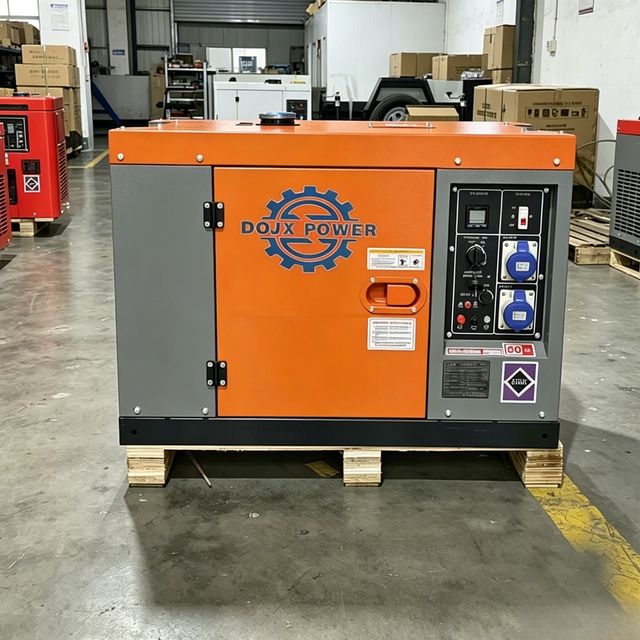 High Quality Small Portable 5KVA 10KVA Silent Diesel Generator 12KVA Single Phase/3 Phase Electric Diesel Generador De Corriente